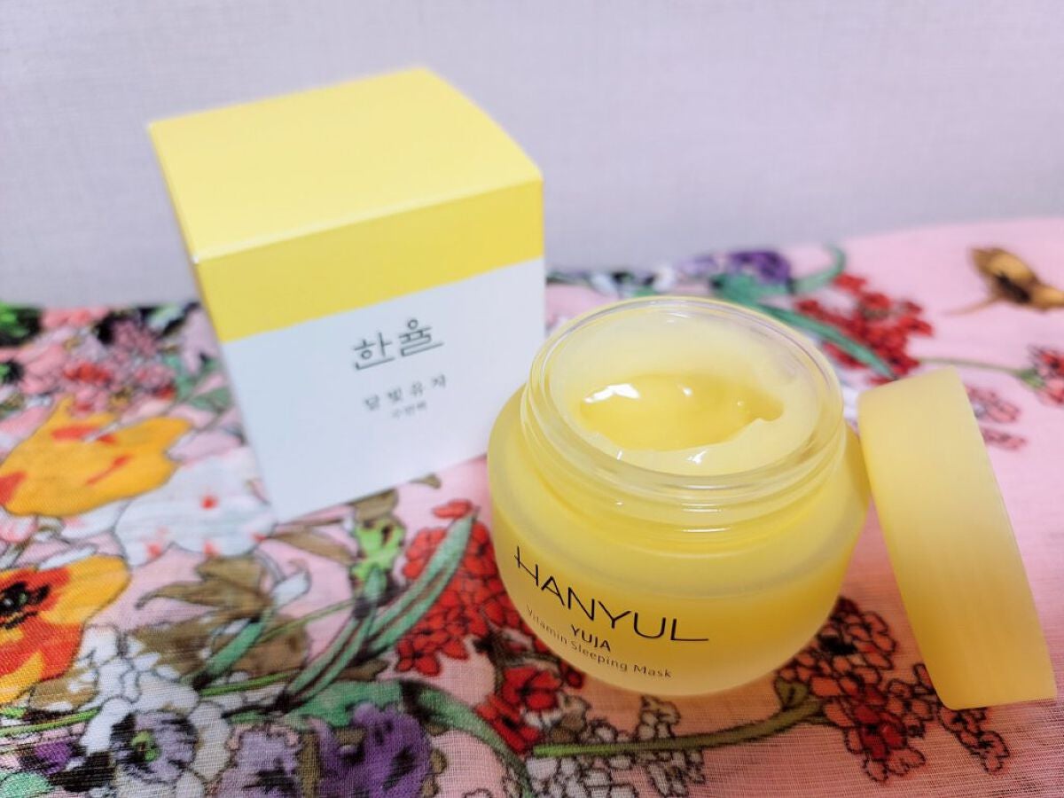 月光ゆず睡眠パック/HANYUL(ハンユル)/フェイスクリームを使ったクチコミ(2枚目)