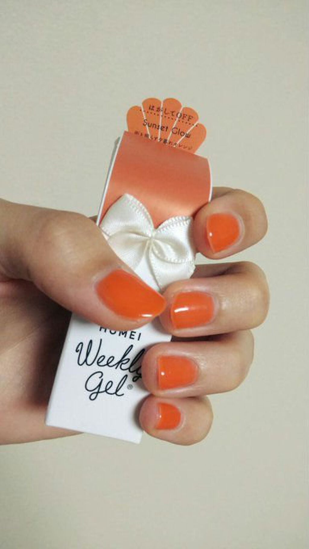 ウィークリージェル/HOMEI/ジェルネイルを使ったクチコミ(1枚目)
