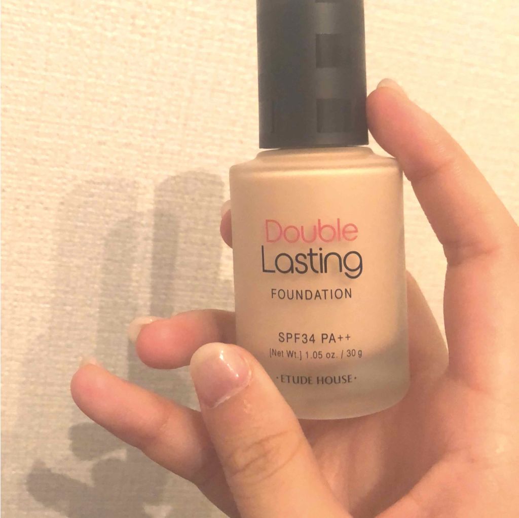 ダブルラスティング ファンデーション/ETUDE/リキッドファンデーションを使ったクチコミ(1枚目)
