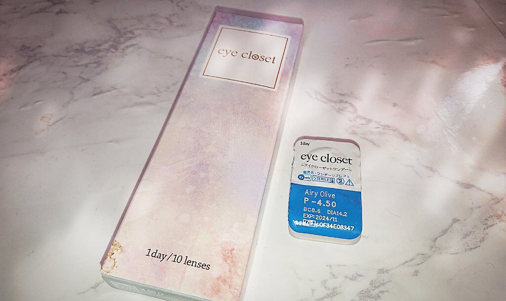 eye closet 1day SweetSeries "Girly"(アイクローゼットワンデースウィートシリーズ ガーリー)/EYE CLOSET/ワンデー(1DAY)カラコンを使ったクチコミ(1枚目)