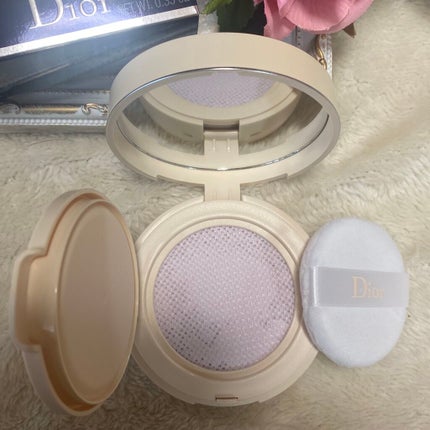 ディオールスキン フォーエヴァー クッション パウダー/Dior/ルースパウダーを使ったクチコミ(2枚目)