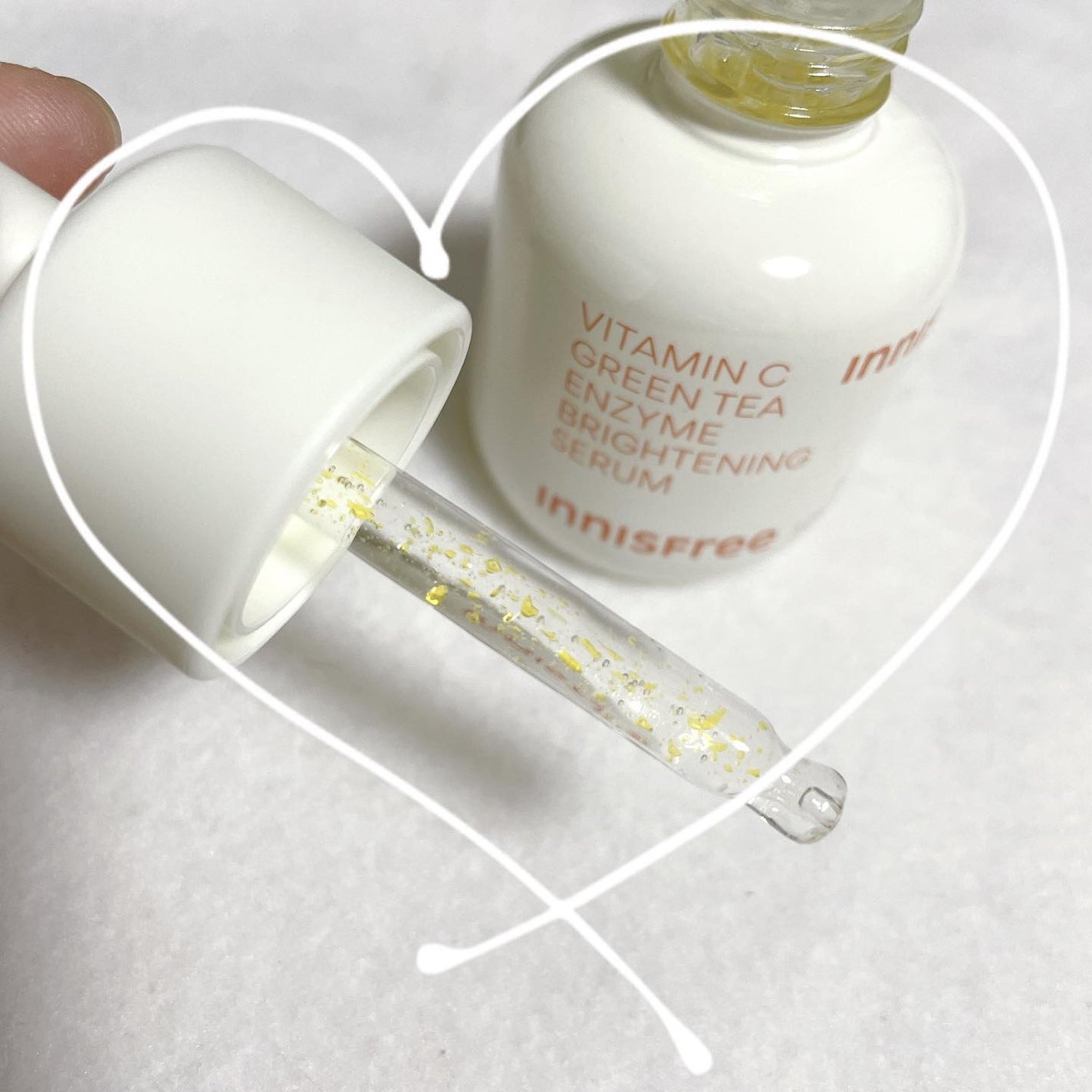 ビタC グリーンティーエンザイム ブライト セラム/innisfree/美容液を使ったクチコミ(2枚目)