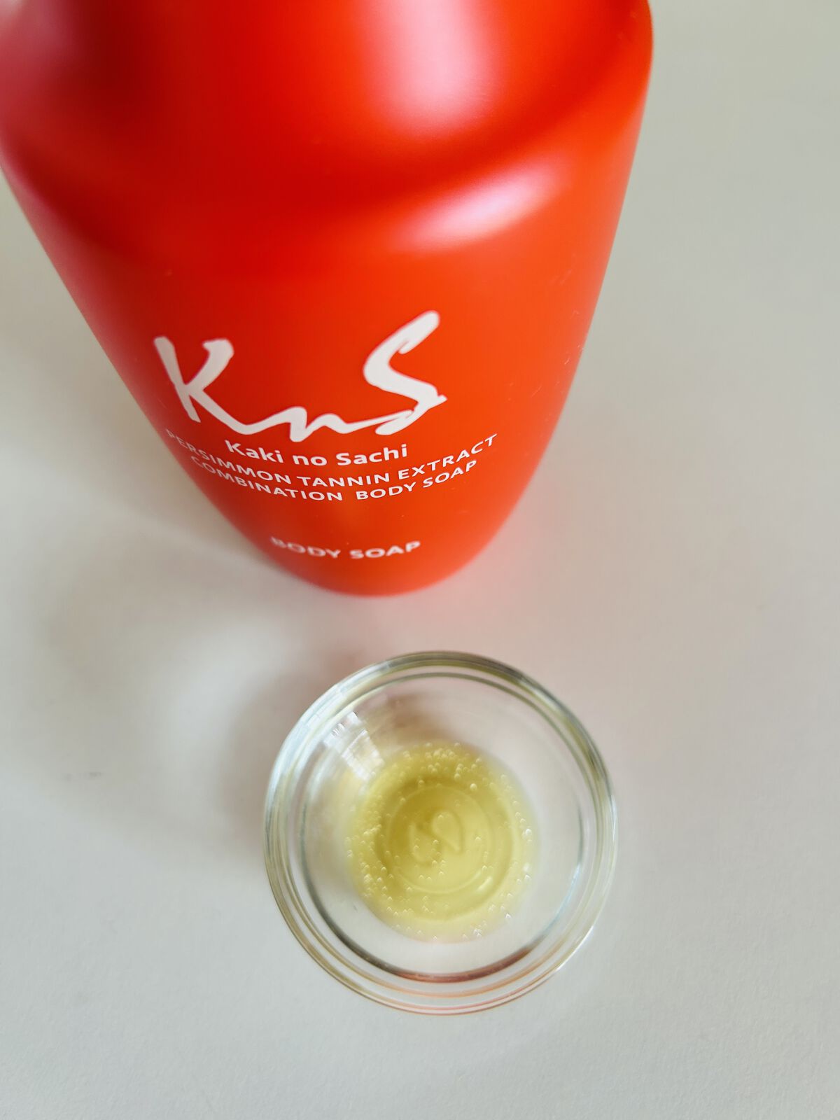 柿のさち　薬用柿渋ボディソープ 450ml/マックス/ボディソープを使ったクチコミ（1枚目）