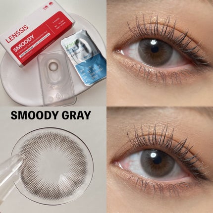 スムージーシリーズ/LENSSIS/カラーコンタクトレンズを使ったクチコミ(3枚目)