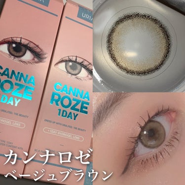 CANNA ROSE DAILY/i-DOL/カラーコンタクトレンズを使ったクチコミ（1枚目）