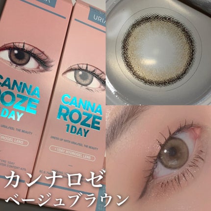 CANNA ROZE 1DAY/URIA i-DOL/ワンデー(1DAY)カラコンを使ったクチコミ(1枚目)