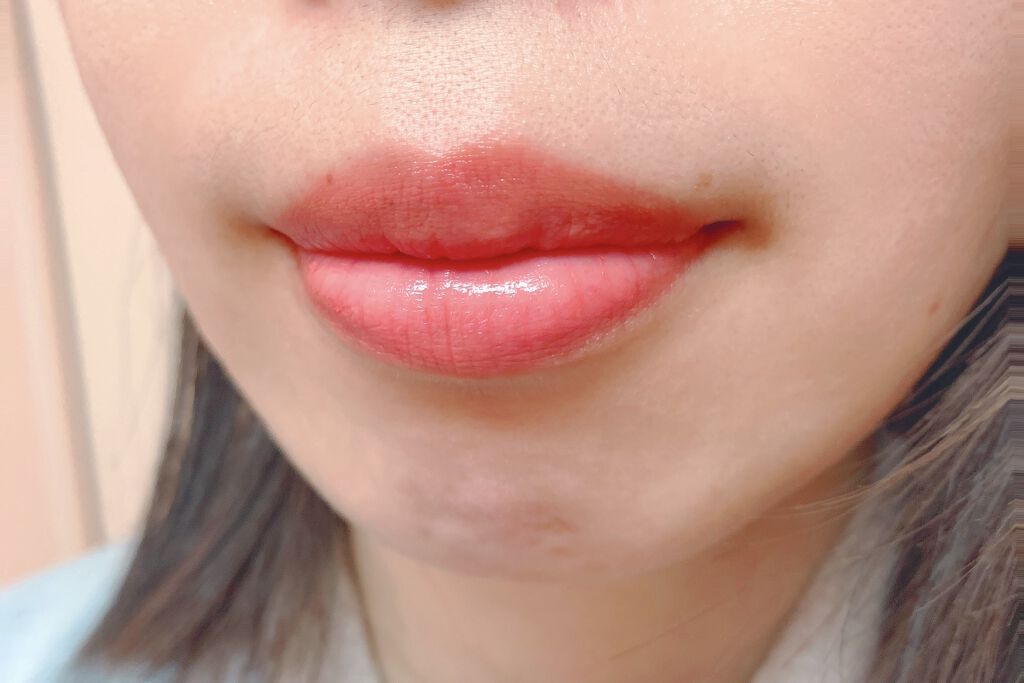 ムードグロウリップスティック 04 ローズヒップ/dasique/口紅を使ったクチコミ（3枚目）