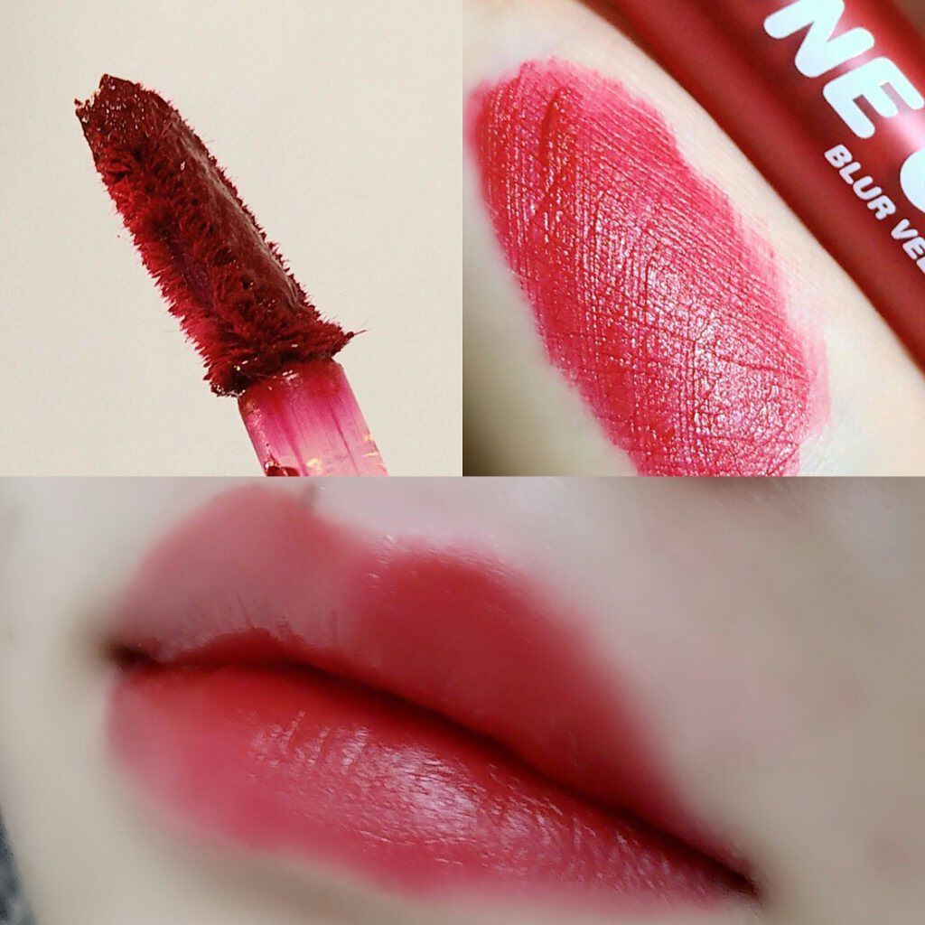 ワンチューブラーベルベットティント/CHICAY CHICO/リップティントを使ったクチコミ（2枚目）