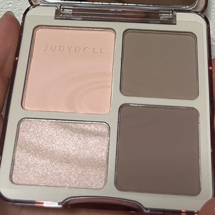 JUDYDOLL メリハリマスターパレット/JUDYDOLL/パウダーハイライトを使ったクチコミ(3枚目)