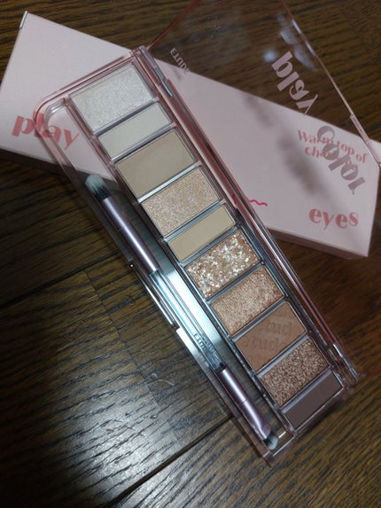 プレイカラー アイシャドウ/ETUDE/アイシャドウパレットを使ったクチコミ(2枚目)