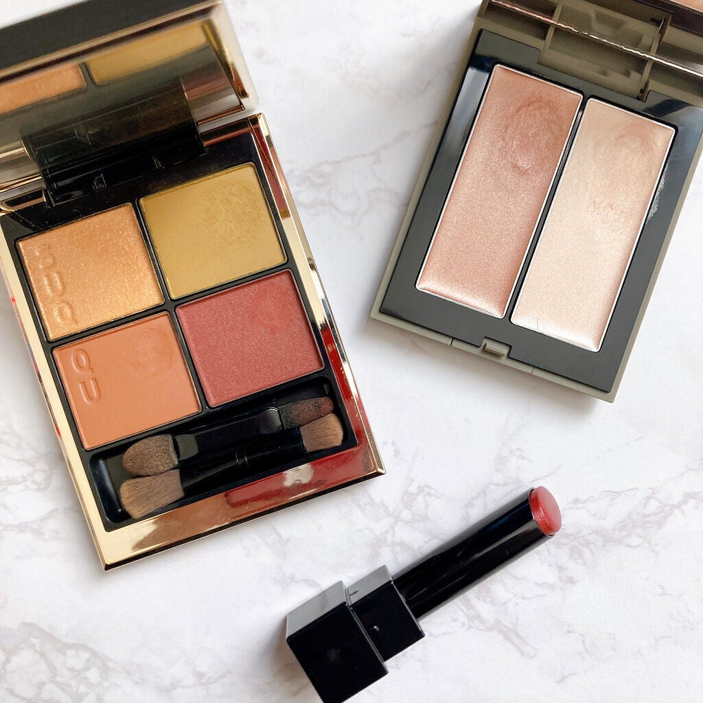 THREE シマリング グロー デュオ/THREE/クリームハイライトを使ったクチコミ(1枚目)