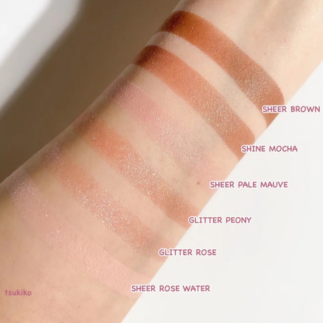 アイ ヴィーガン シアーパレット/AMUSE/アイシャドウパレットを使ったクチコミ(3枚目)