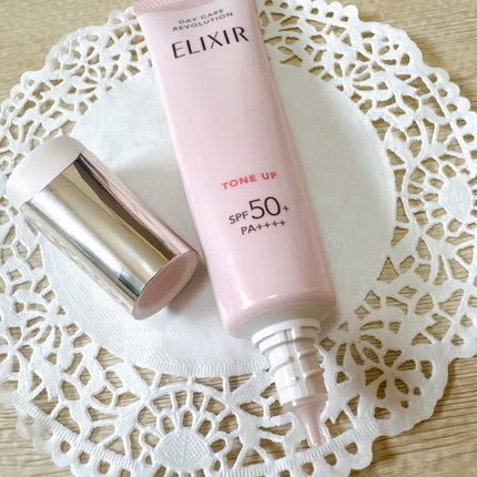 エリクシール デーケアレボリューション トーンアップ SP+ aa/エリクシール/化粧下地を使ったクチコミ(4枚目)