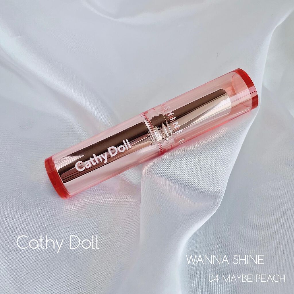 ワンナシャインリップ/CathyDoll/口紅を使ったクチコミ(5枚目)