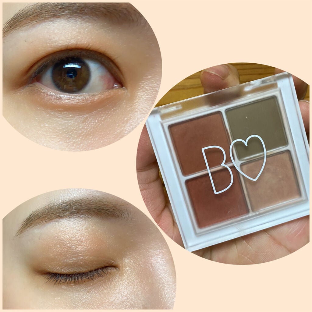 THE アイパレR/b idol/アイシャドウパレットを使ったクチコミ(1枚目)