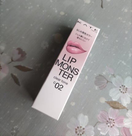 リップモンスター クリアトーン/KATE/口紅を使ったクチコミ(1枚目)