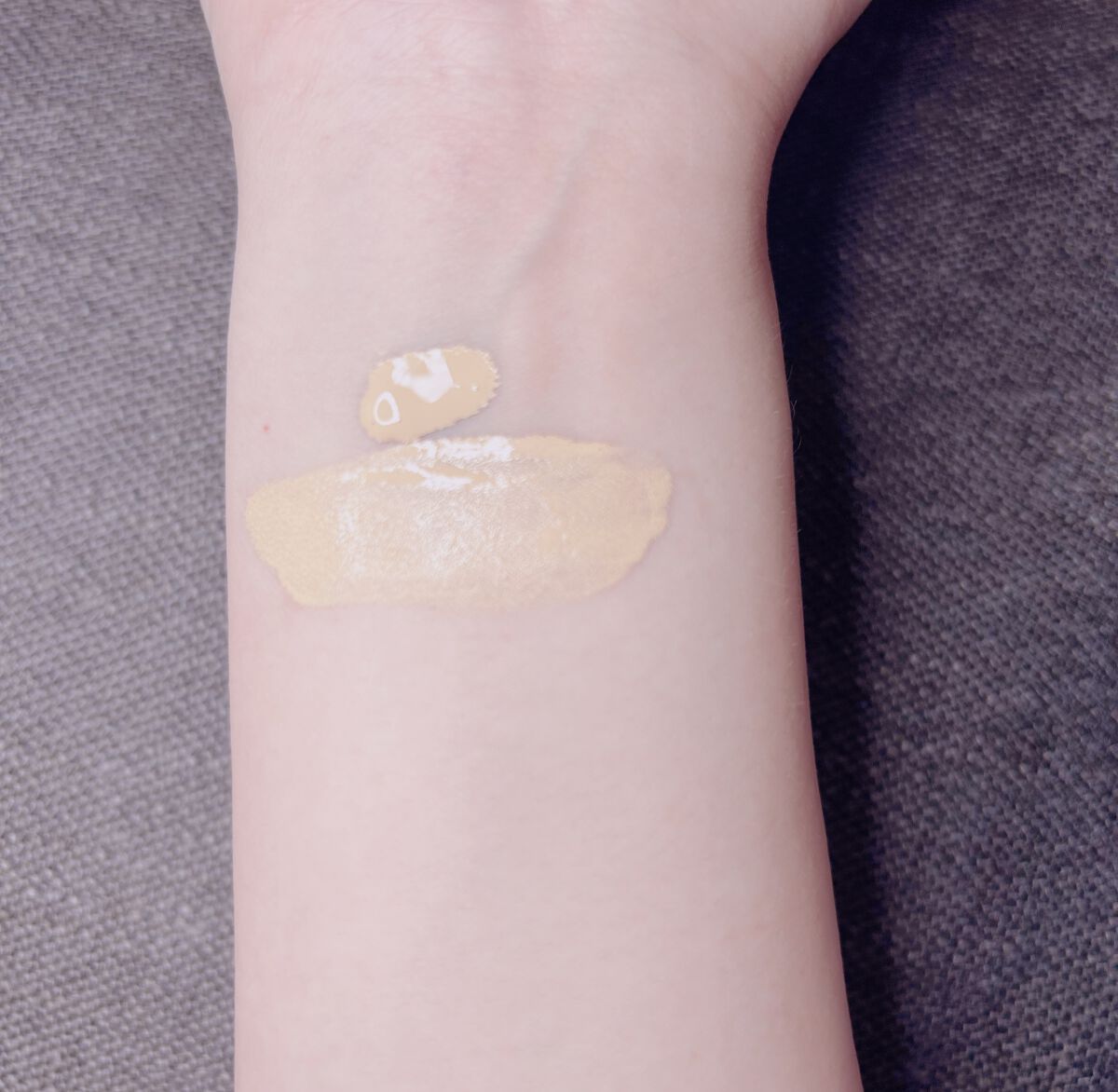 タンイドル ウルトラ ウェア リキッド/LANCOME/リキッドファンデーションを使ったクチコミ（2枚目）