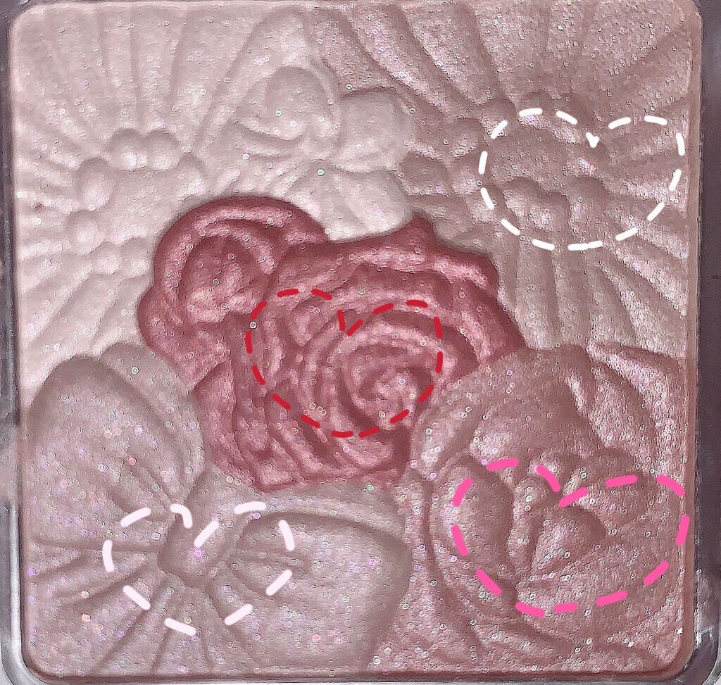 グロウフルールチークス/キャンメイク/パウダーチークを使ったクチコミ(5枚目)