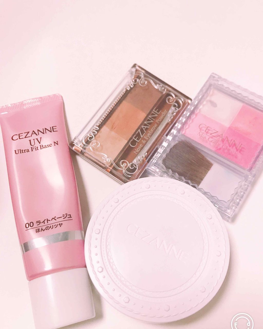 UVクリアフェイスパウダー/CEZANNE/プレストパウダーを使ったクチコミ（1枚目）
