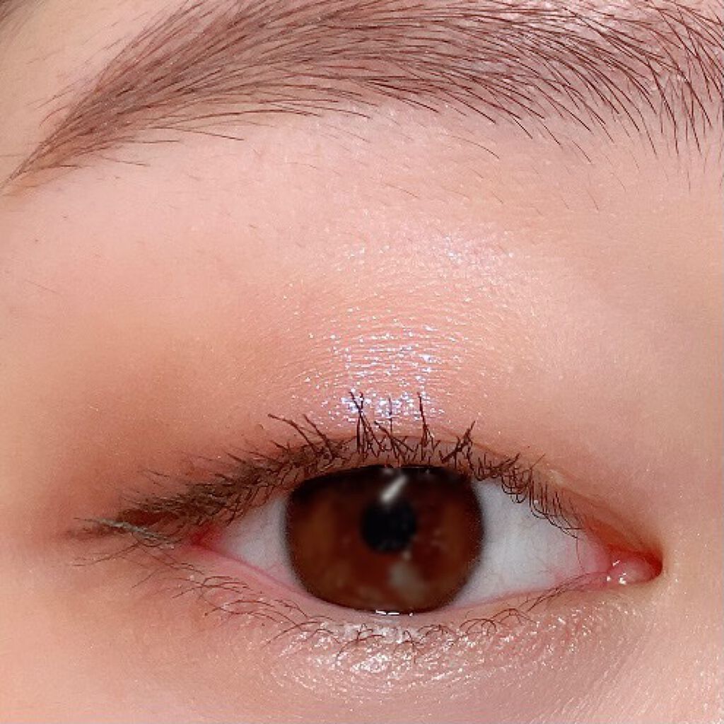  シアー グリッターアイズ/KiSS/単色アイシャドウを使ったクチコミ（3枚目）