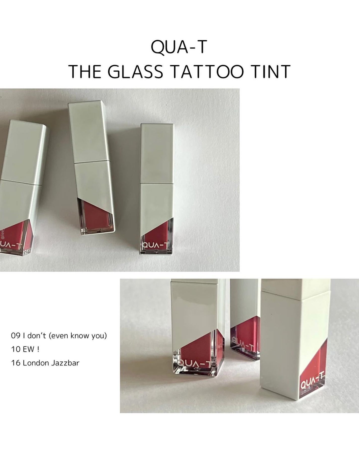 ザグラスタトゥーティント/QUA-T/リップティントを使ったクチコミ(2枚目)