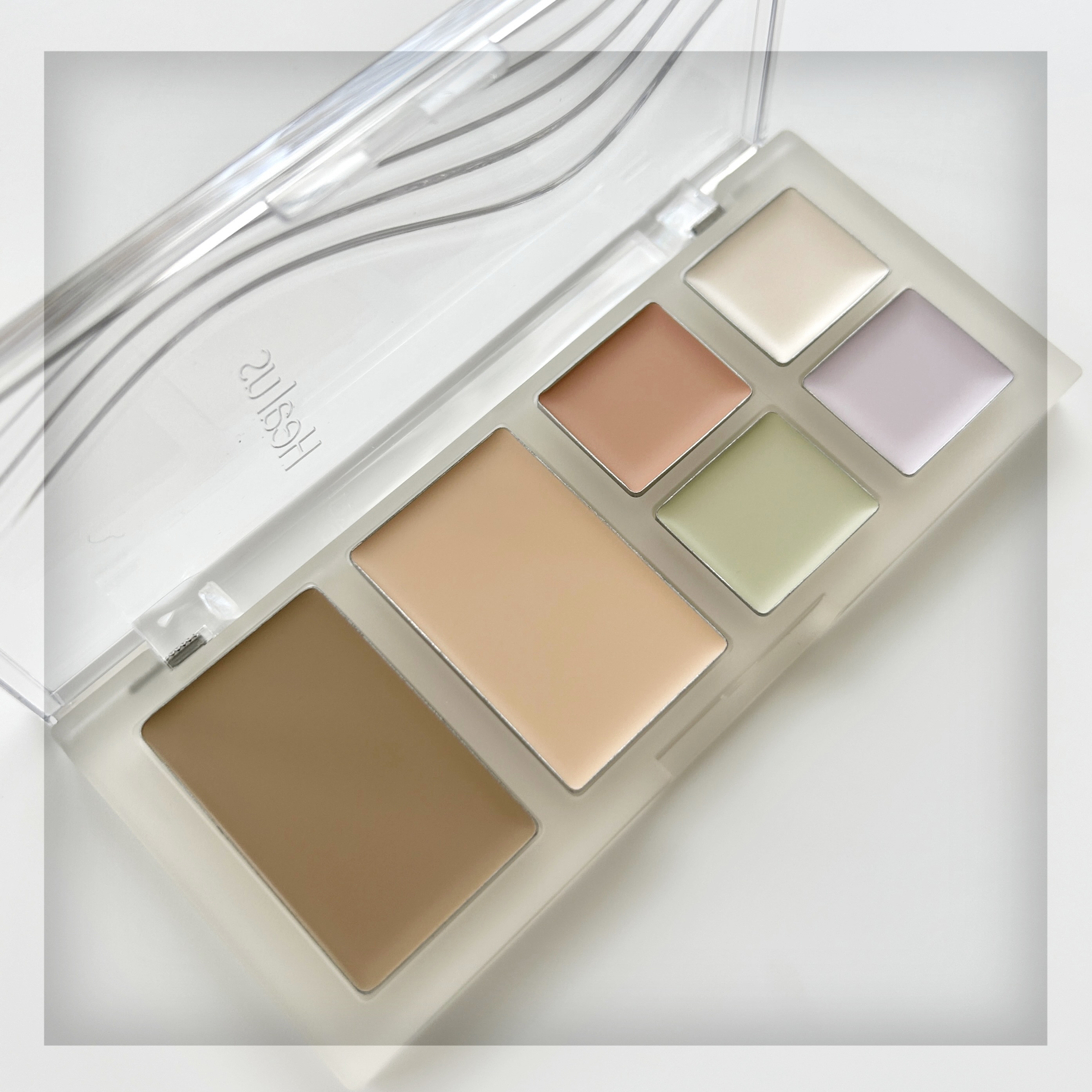 ブリージングコンシーラーパレット/Healus/パレットコンシーラーを使ったクチコミ（3枚目）