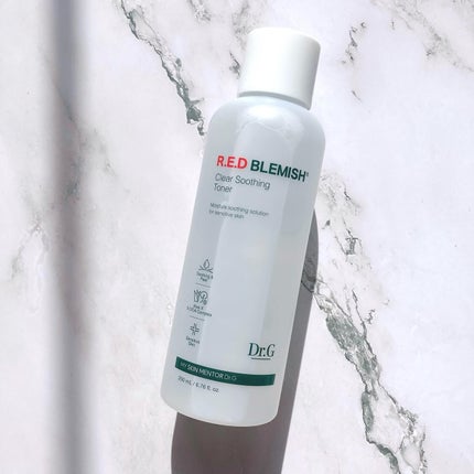 レッドブレミッシュ クリアスージングトナー/Dr.G/化粧水を使ったクチコミ(1枚目)