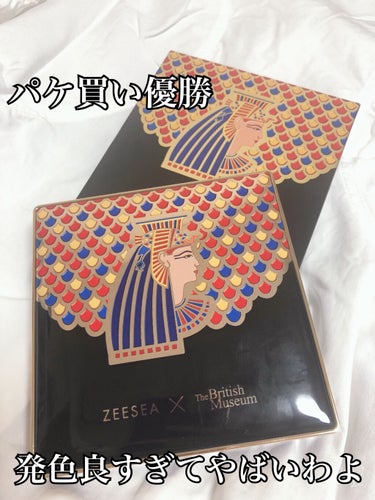 大英博物館 エジプトシリーズ アイシャドウパレット/ZEESEA/パウダーアイシャドウを使ったクチコミ（1枚目）