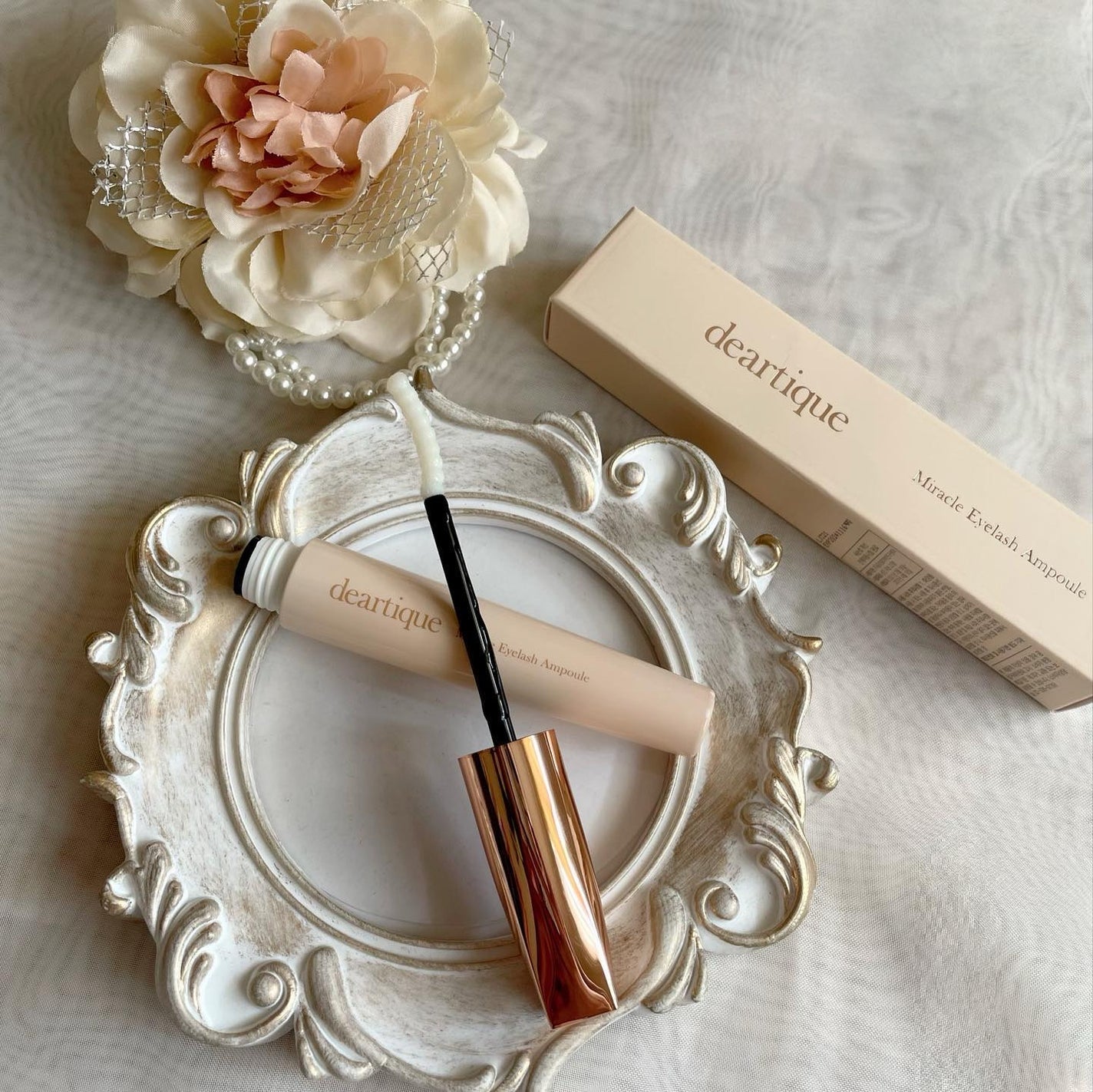 ミラクルアイラッシュアンプル/deartique/まつげ美容液を使ったクチコミ(1枚目)