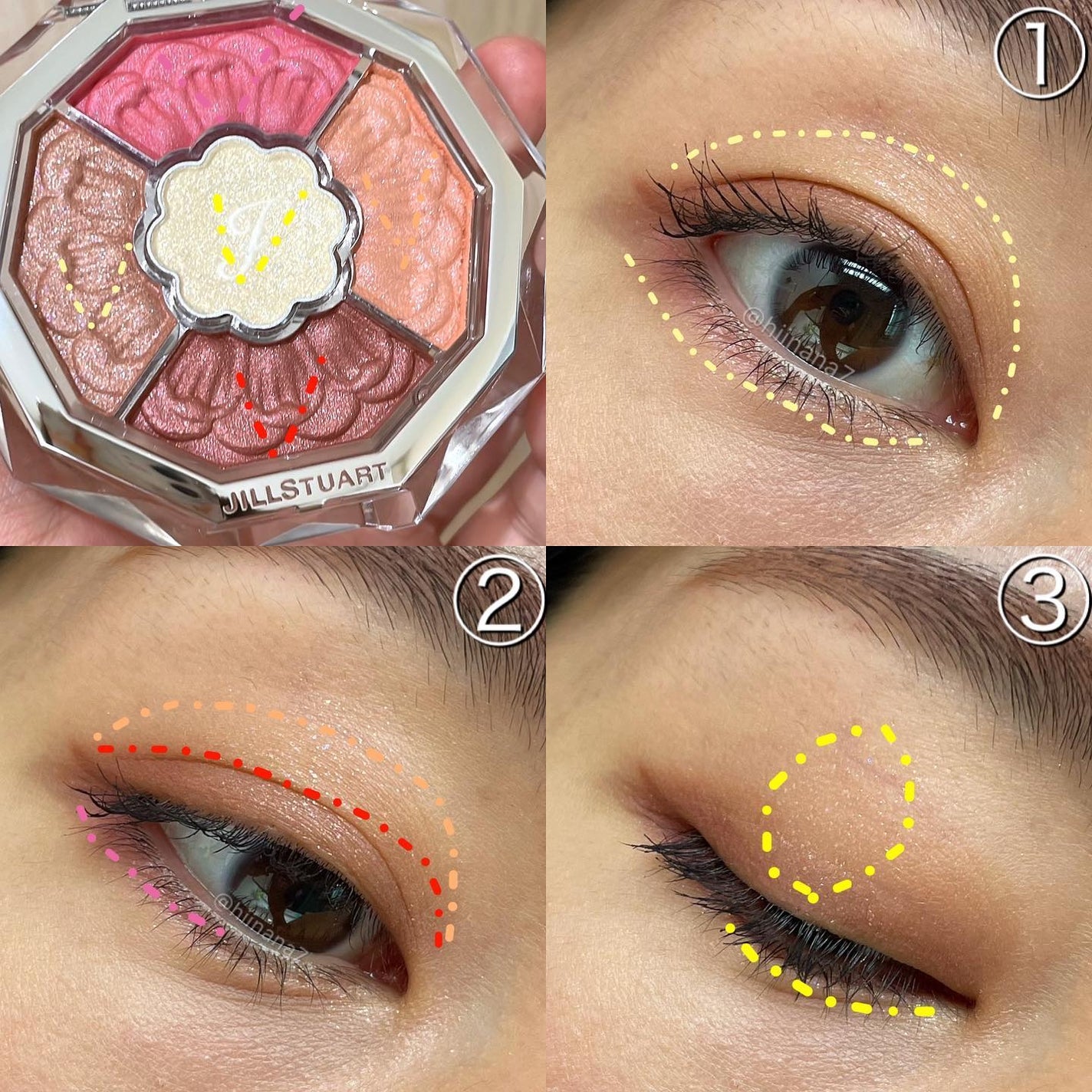 ジルスチュアート ブルームクチュール アイズ ジュエルドブーケ/JILL STUART/アイシャドウパレットを使ったクチコミ(5枚目)