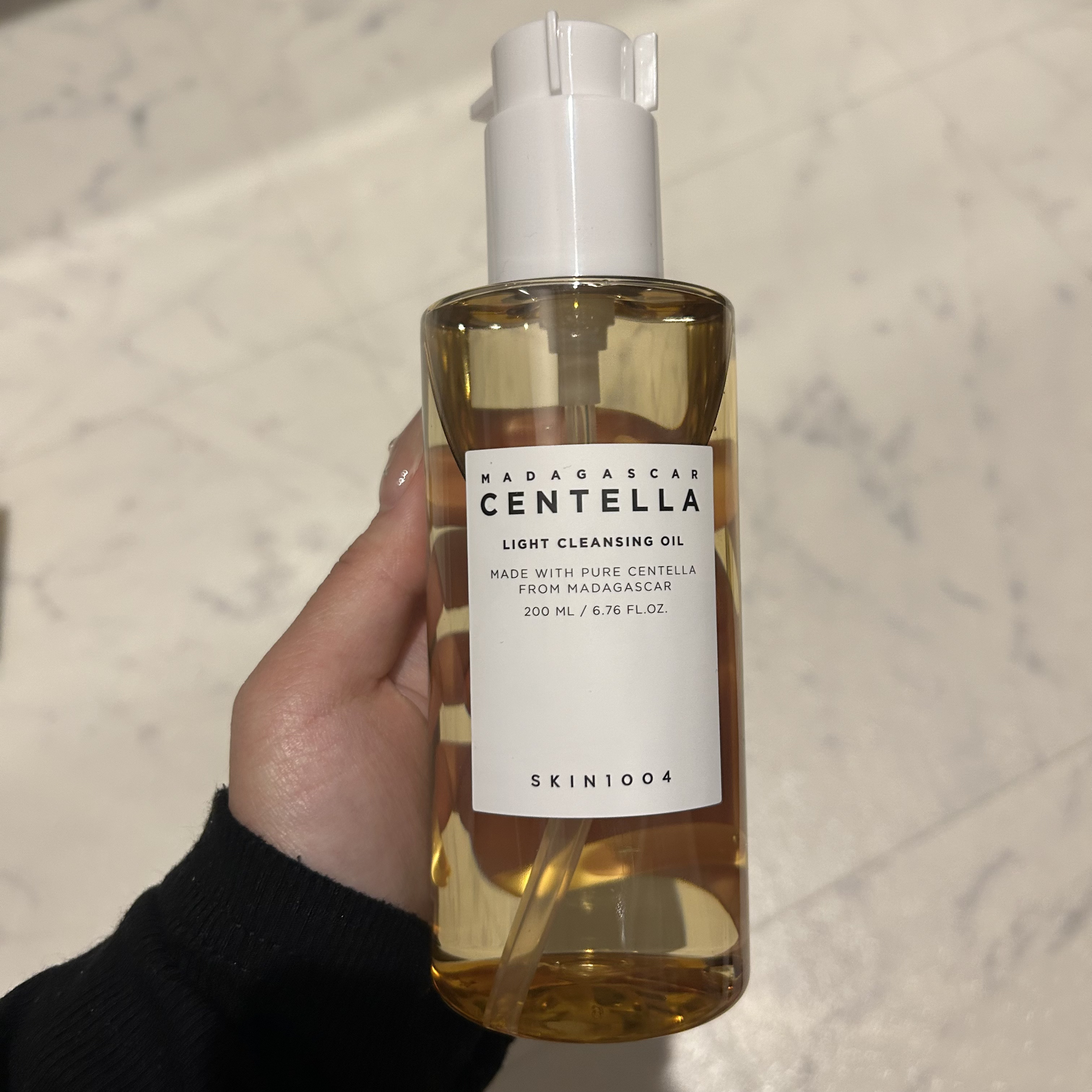 センテラ ライトクレンジングオイル/SKIN1004/オイルクレンジングを使ったクチコミ（1枚目）