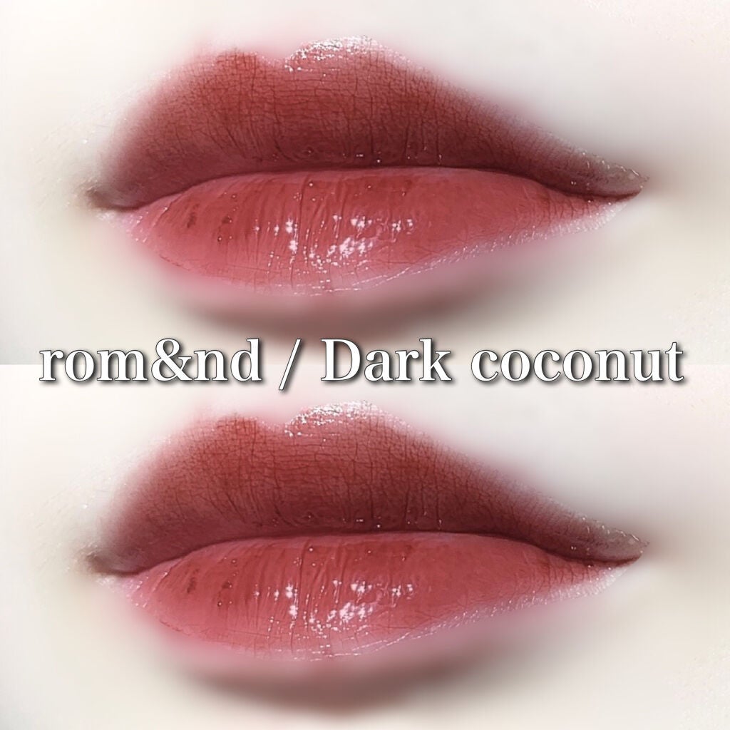 ジューシーラスティングティント/rom&nd/リップティントを使ったクチコミ(1枚目)