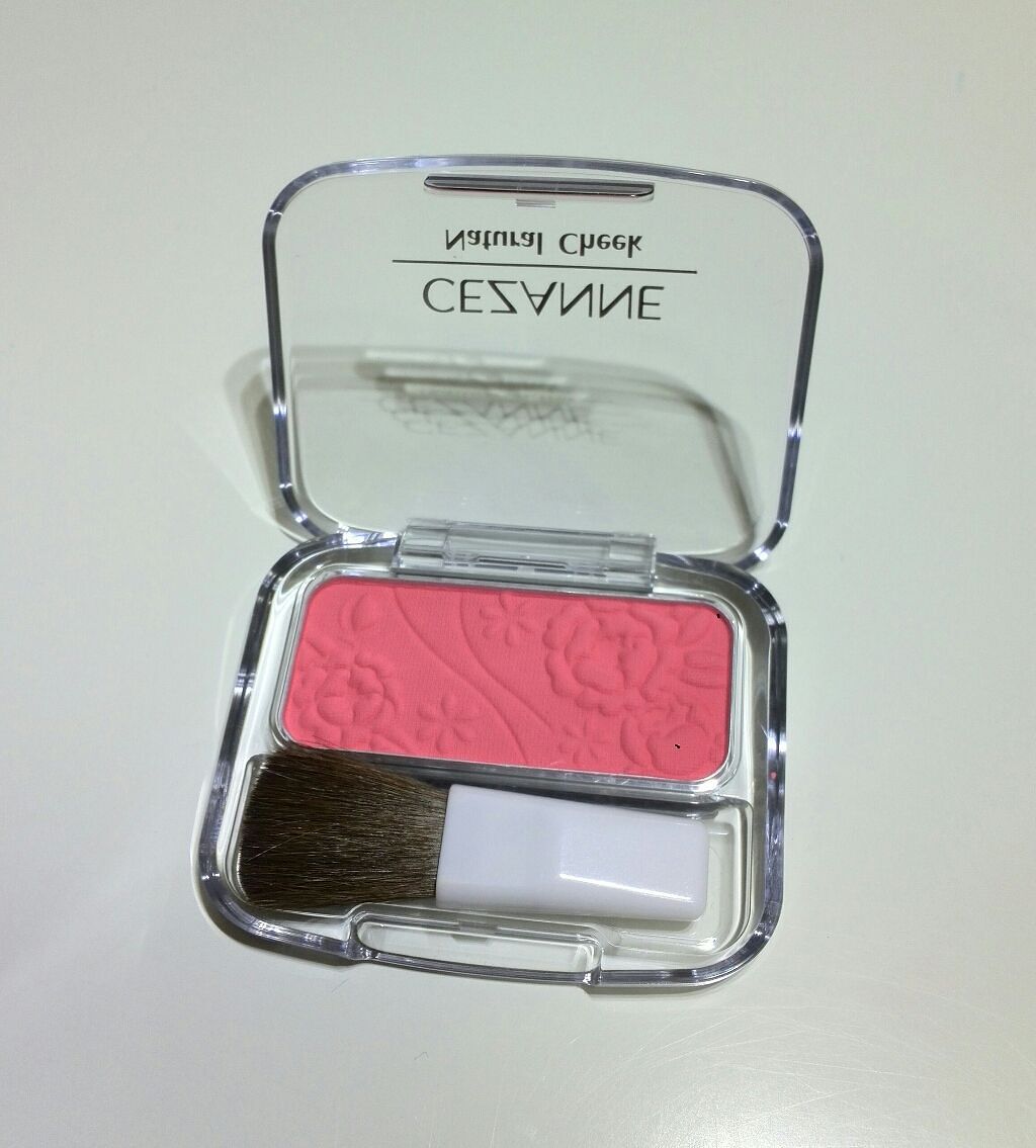 ナチュラル チークN/CEZANNE/パウダーチークを使ったクチコミ(2枚目)