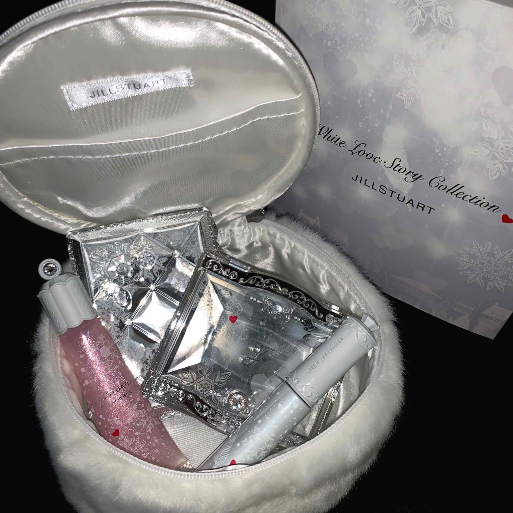 ホワイトラブストーリー コレクション (クリスマスコフレ 2018)/JILL STUART/メイクアップキットを使ったクチコミ(1枚目)