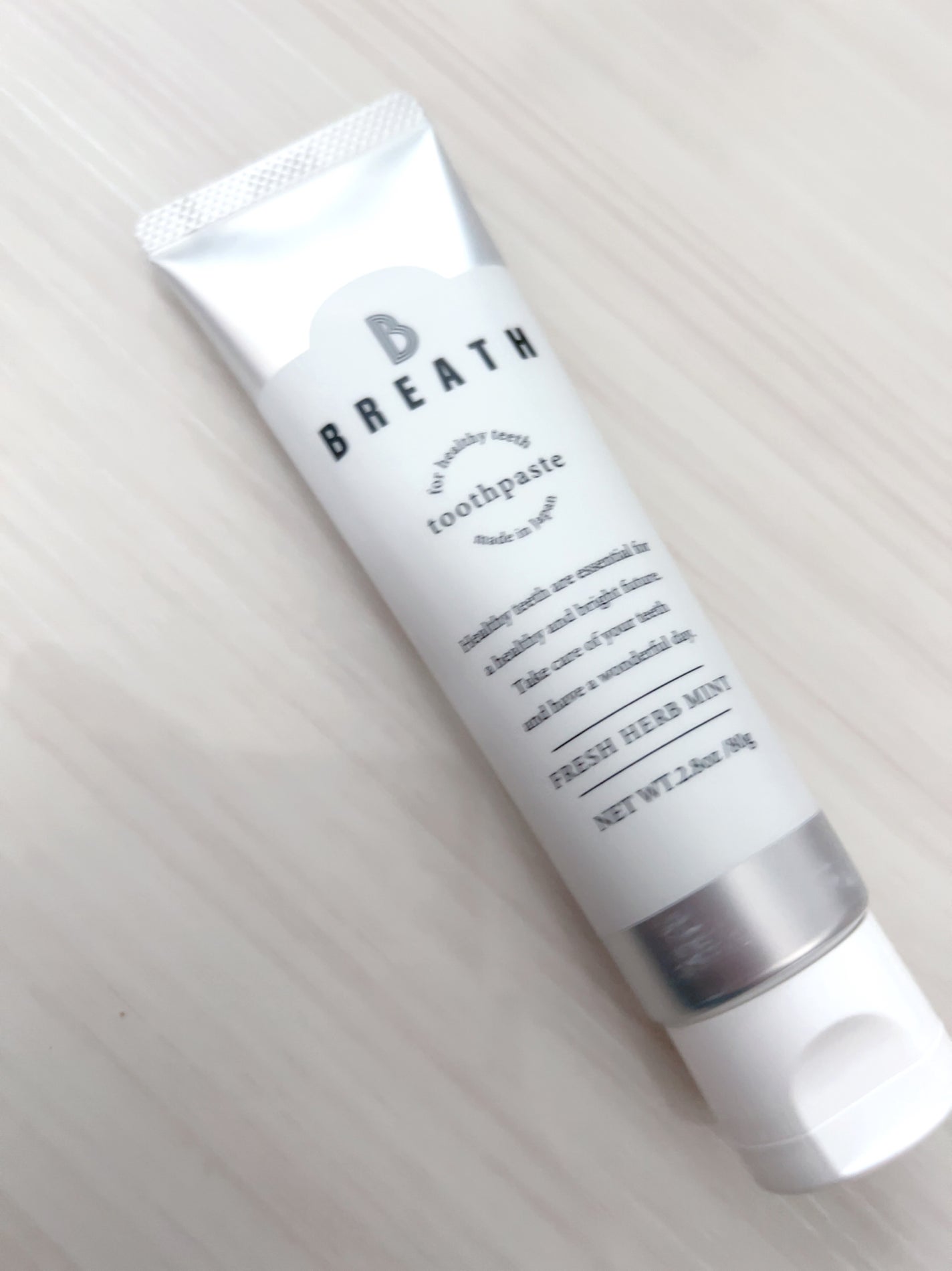 薬用トゥースペースト/B BREATH/歯磨き粉を使ったクチコミ(2枚目)