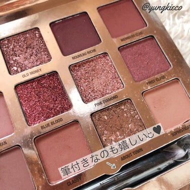 Socialite Indulgent Multi-Textured Pressed Pigment Palette/ W7/アイシャドウパレットを使ったクチコミ（4枚目）