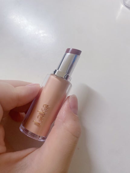 ボンディンググロウリップスティック/Laka/口紅を使ったクチコミ(3枚目)