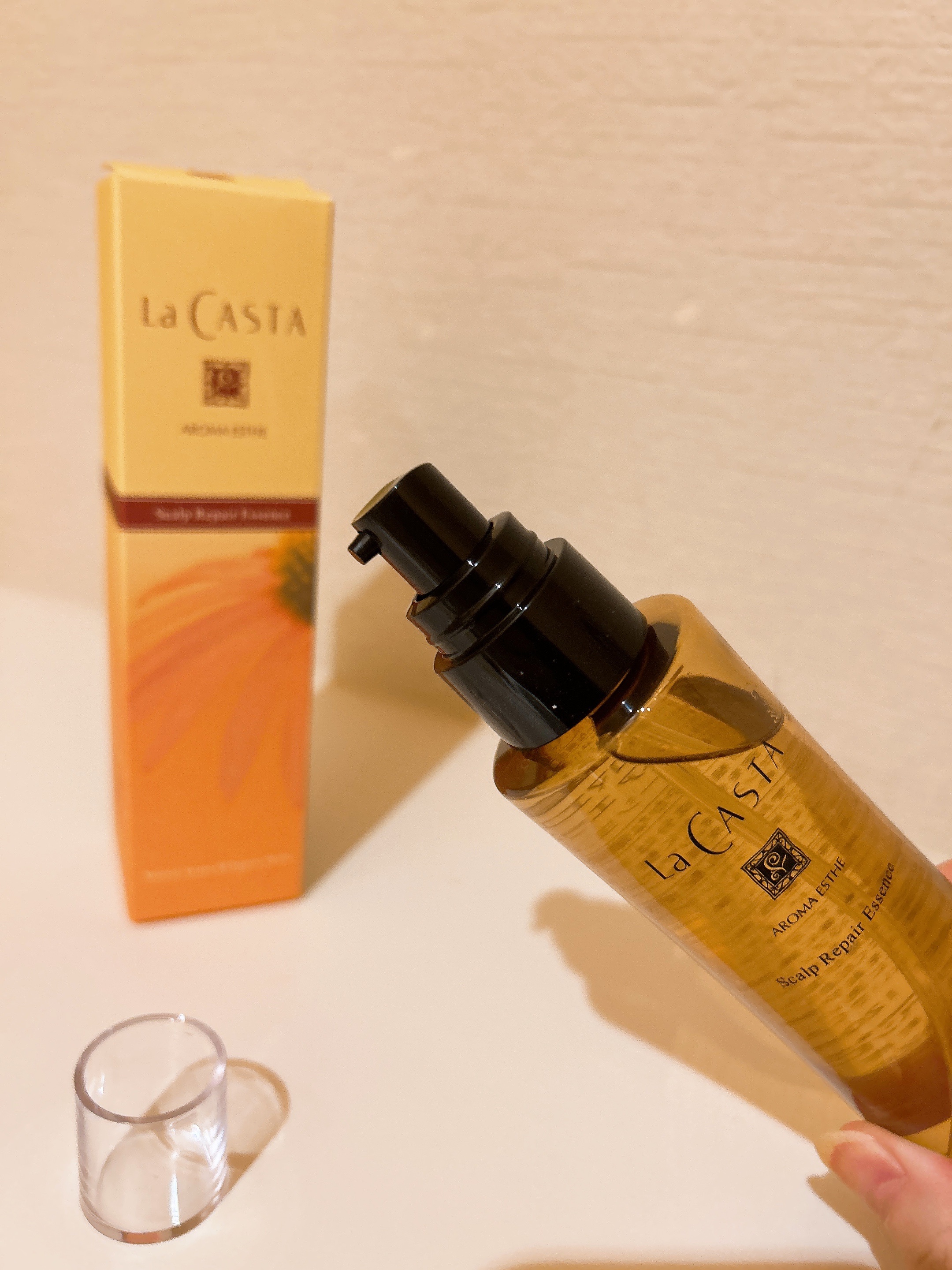 アロマエステ スキャルプ リペア エッセンス/ラ・カスタ/頭皮ローションを使ったクチコミ（3枚目）