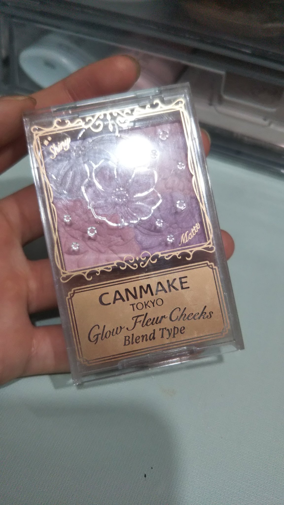 グロウフルールチークス（ブレンドタイプ）/キャンメイク/パウダーチークを使ったクチコミ（1枚目）