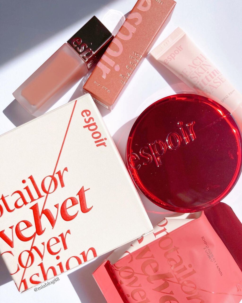 クチュールリップティントベルベット/espoir/リップティントを使ったクチコミ(1枚目)