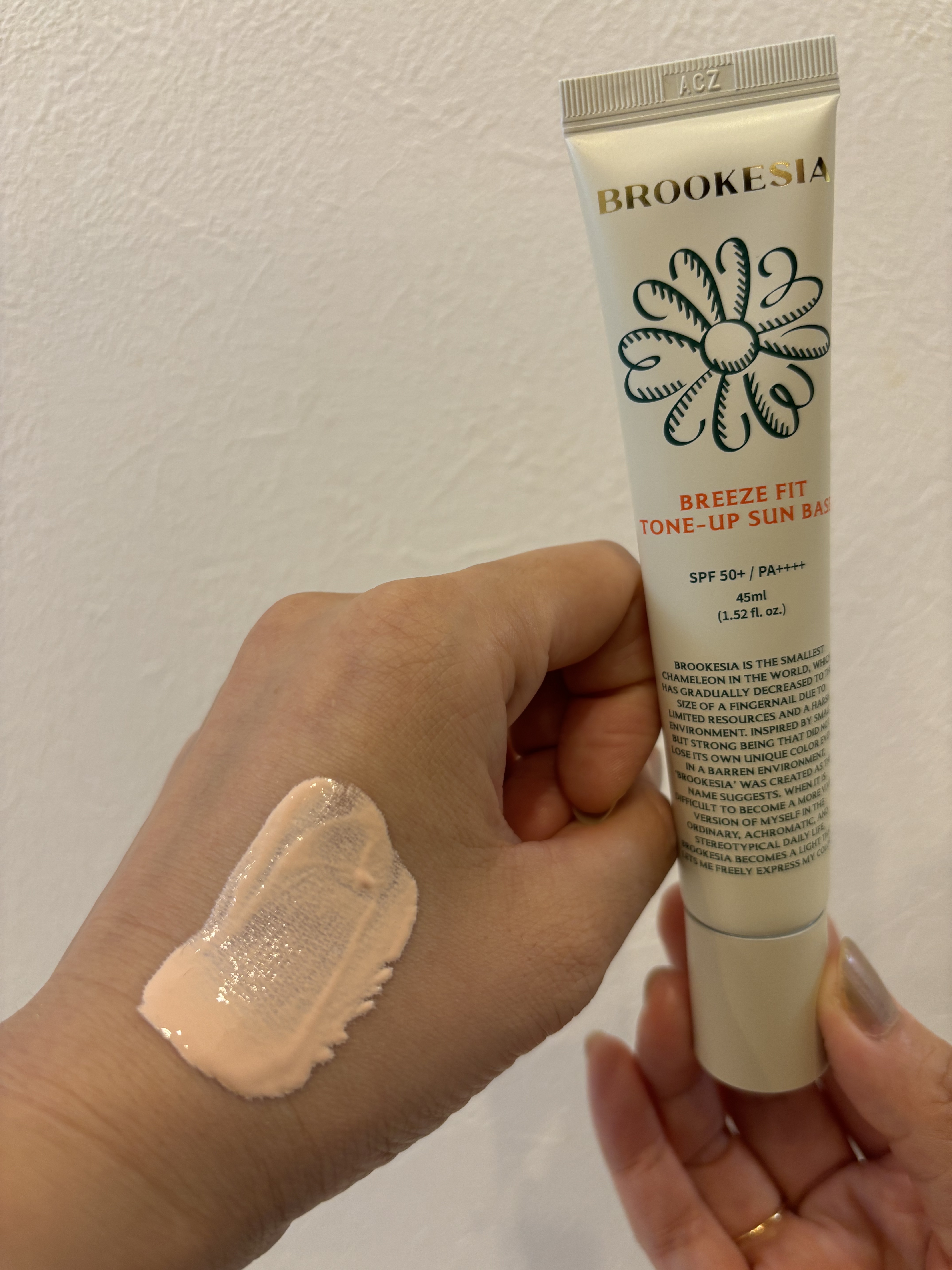 ブリーズフィット トーンアップ サンベース/BROOKESIA/日焼け止めクリームを使ったクチコミ（3枚目）
