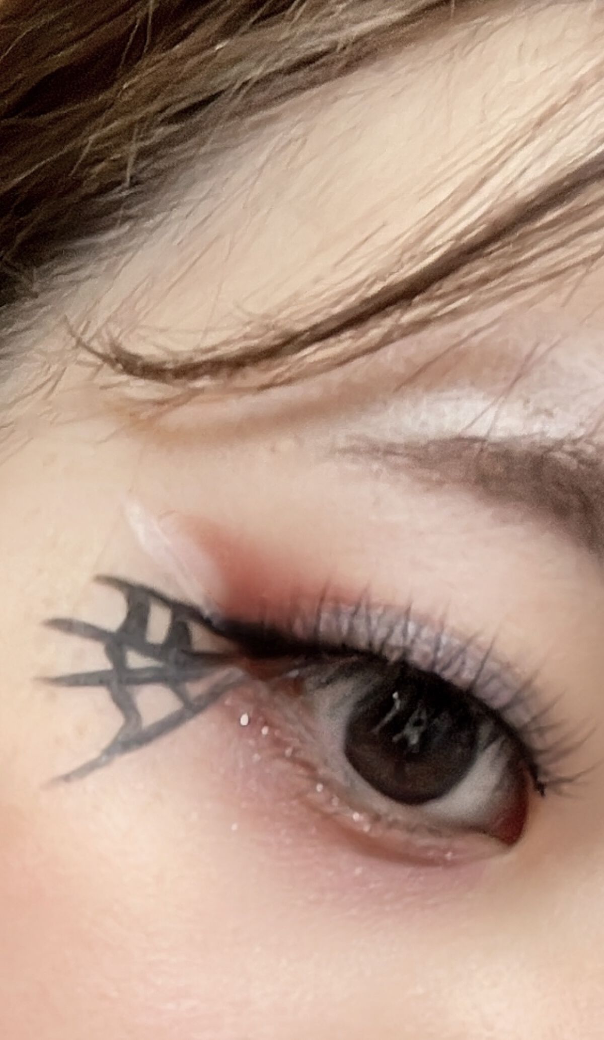 リキッドアイライナーa (TOKYO GIRLS COLLECTION) ブラック/U R GLAM/リキッドアイライナーを使ったクチコミ（3枚目）