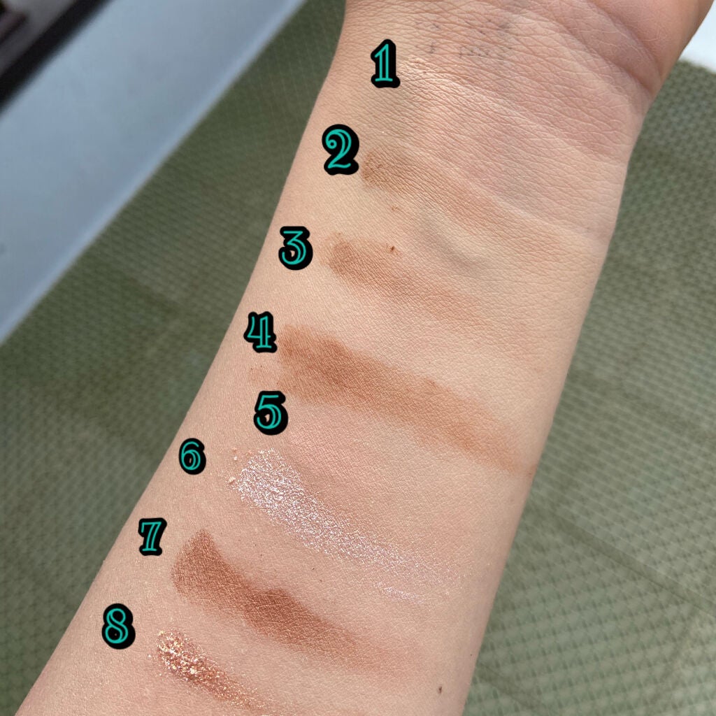 colorgram マルチキューブパレット/Colorgram/アイシャドウパレットを使ったクチコミ(4枚目)