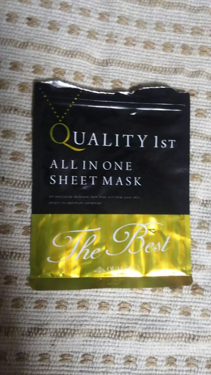 オールインワンシートマスク ザ・ベストEX/クオリティファースト/シートマスク・パックを使ったクチコミ(1枚目)