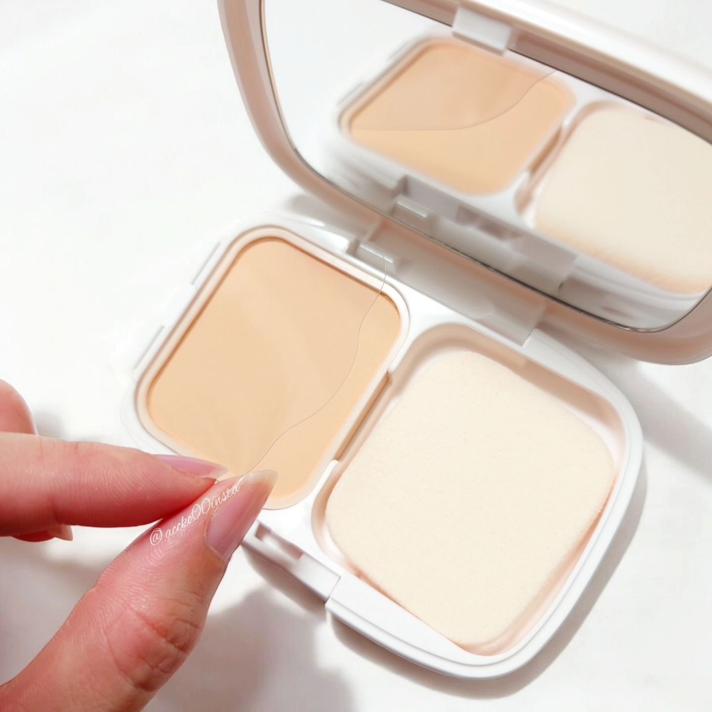 パウダーファンデーション/media luxe/パウダーファンデーションを使ったクチコミ（3枚目）