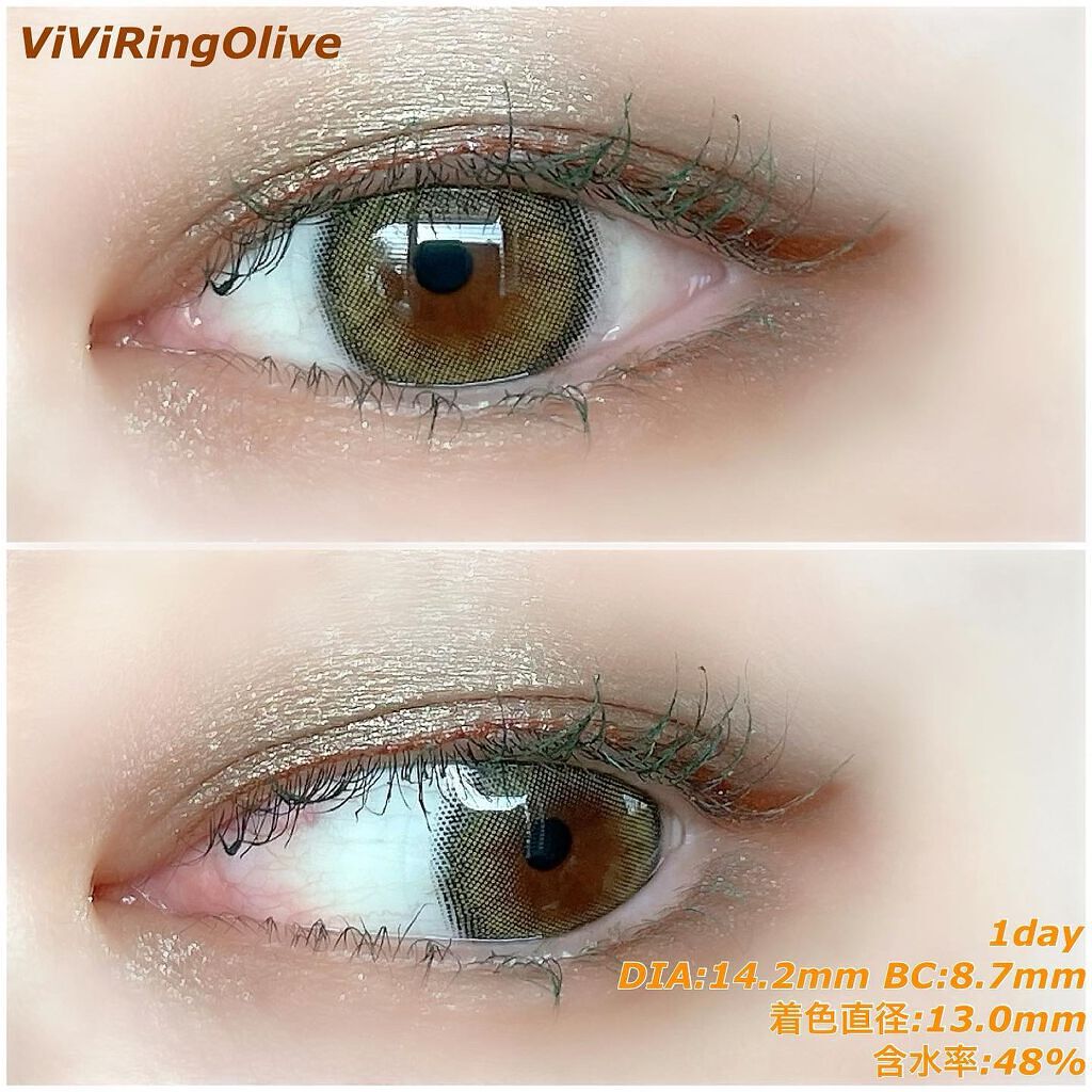 ViVi Ring 1Month/OLENS/カラーコンタクトレンズを使ったクチコミ(6枚目)