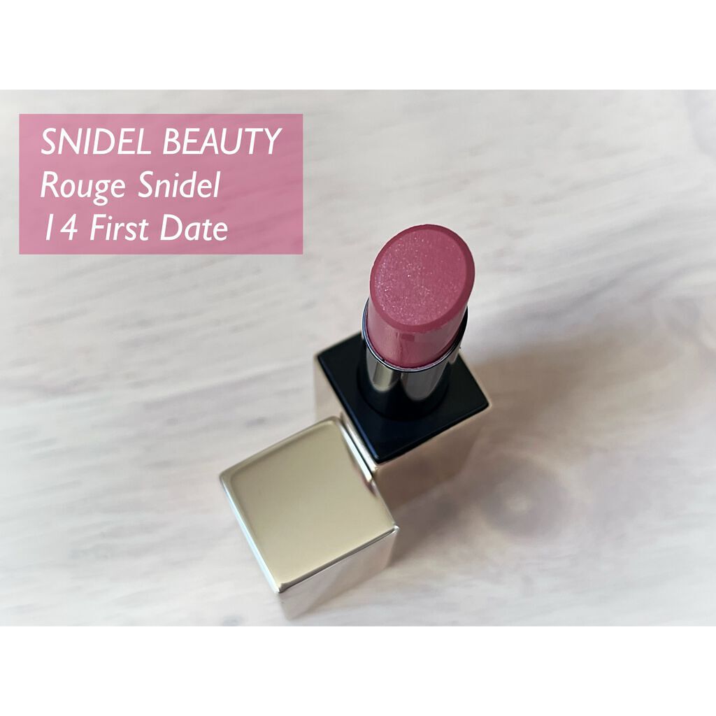 ルージュスナイデル n 14 First Date【旧】/SNIDEL BEAUTY/口紅を使ったクチコミ（1枚目）