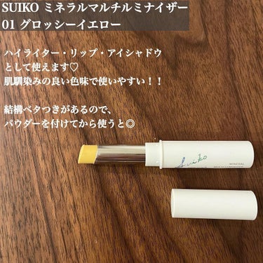 ミネラルマルチカラー/SUIKO HATSUCURE/単色アイシャドウを使ったクチコミ（3枚目）