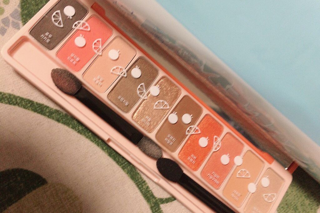 プレイカラー アイシャドウ/ETUDE/アイシャドウパレットを使ったクチコミ（2枚目）