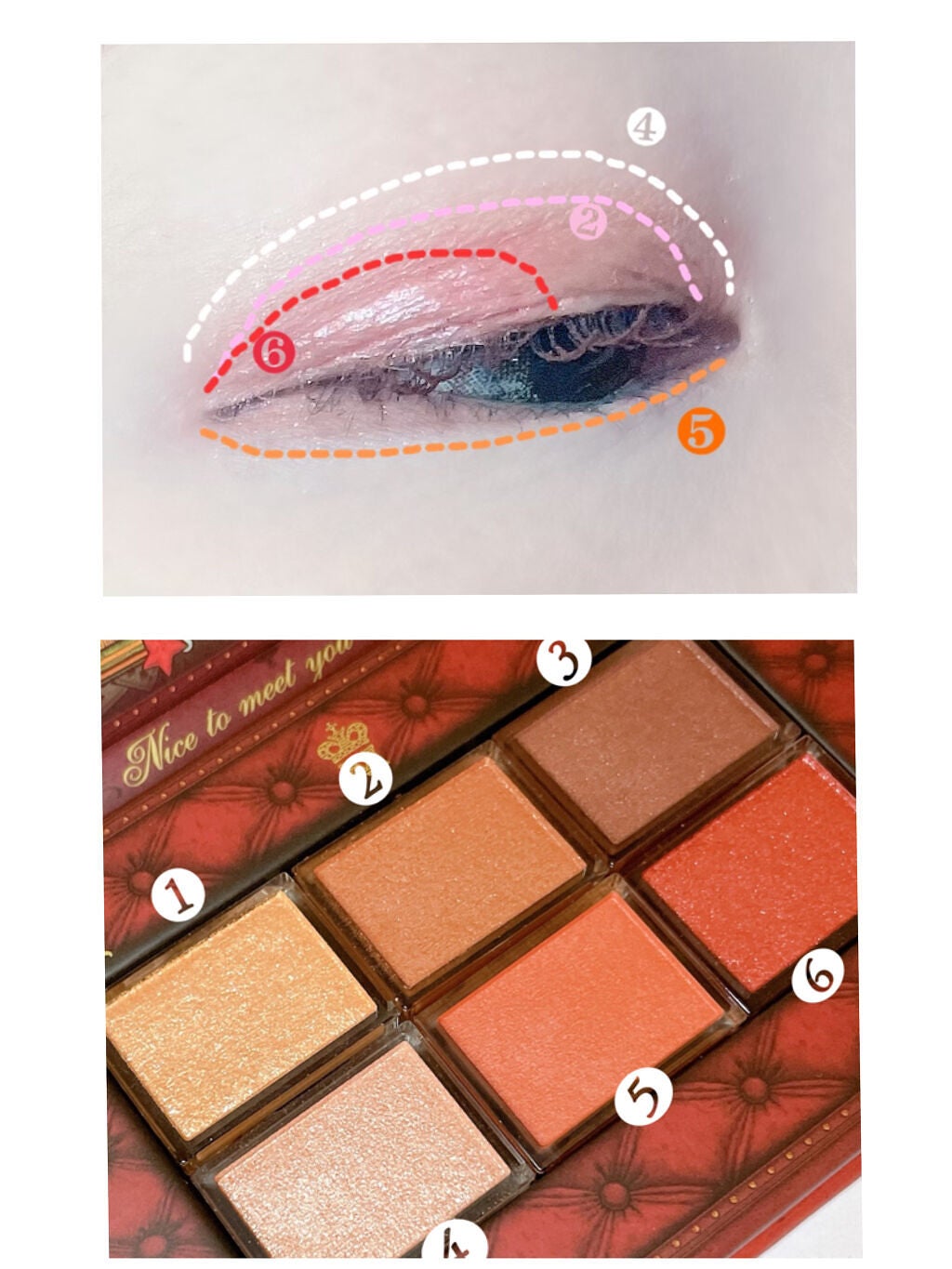 ナイストゥミーチュートランク/MAJOLICA MAJORCA/アイシャドウパレットを使ったクチコミ(4枚目)